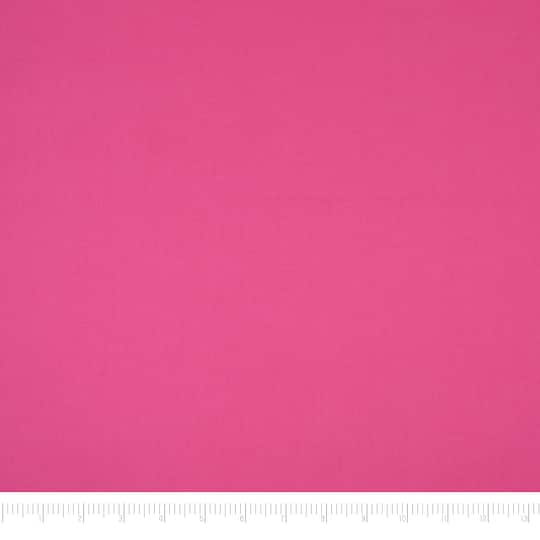 SINGER Solid Pink Cotton Fabric